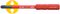 34588 - SL/PH2 x 75mm SoftFinish VDE Insulated SlimBit Slotted/Phillips Screwdriver 1000V AC