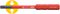 41160 - T9 x 75mm SoftFinish VDE Insulated SlimBit Torx Screwdriver 1000V AC