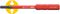 37222 - 1.5mm x 75mm SoftFinish VDE Insulated SlimBit Hex Screwdriver 1000V AC