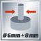 TE-RO 1255 E - 1200W 6mm & 8mm Router 230V