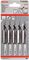 2608630014 - T101BR Wood Clean Cut Jigsaw Blades Bayonet, 5 Pack