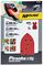 X31024-XJ - 96mm x 168mm Assorted Grit Mouse Sanding Sheets, 5 Pack