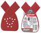 X31029-QZ - 96mm x 168mm Assorted Grit Mouse Sanding Sheets, 20 Pack