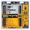 DT70735T-QZ - Impact Metal Drill & FlexTorq Screwdriver Bit Set, 25 Piece