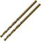 GCJT025 - 2.5mm x 57mm Cobalt Ground Jobber Drill Bit, 2 Pack
