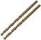 GCJT035 - 3.5mm x 70mm Cobalt Ground Jobber Drill Bit, 2 Pack