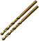 GCJT050 - 5mm x 86mm Cobalt Ground Jobber Drill Bit, 2 Pack