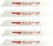 RB04 - 150mm 10TPI Reciprocating Saw Blades for Wood / Metal, 5 Pack