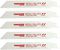 RB06 - 150mm 18TPI Reciprocating Saw Blades for Metal, 5 Pack