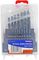 RFJ-SET19X - 1mm - 10mm HSS Rolled Jobber Drill Bit Set, 19 Piece