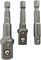 SAS01 - Hex Socket Driver Set, 3 Piece