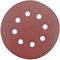 VD125120 - 125mm 8 Holes 120 Grit Sanding Discs, 10 Pack