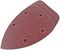 VD140060 - 140mm 5 Holes 60 Grit Detail Sanding Pad, 10 Pack