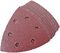 VD93060 - 93mm x 93mm 60 Grit Delta Sanding Pads, 10 Pack