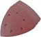 VD93120 - 93mm x 93mm 120 Grit Triangle Delta Sanding Pads, 10 Pack