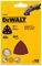 DT3090-QZ - 93mm x 93mm 6 Holes 40 Grit Triangle Delta Sanding Sheets, 10 Pack