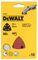 DT3091-QZ - 93mm x 93mm 6 Holes 60 Grit Triangle Delta Sanding Sheets, 10 Pack