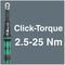 05004180001 - Click-Torque Torque Wrench Bike Set 1, 2.5Nm - 25Nm, 16 Piece