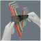 05022689001 - Multi-Colour Stainless Torx Key Set with Holding Function, 9 Piece - 3950/9