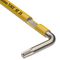 05022689001 - Multi-Colour Stainless Torx Key Set with Holding Function, 9 Piece - 3950/9