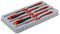 BE-9882SL - 1000V VDE Insulated Ergo Slim Slotted / Pozidriv Screwdrivers Set, 5 Piece