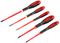 BE-9881SL - 1000V VDE Insulated Ergo Slim Slotted / Phillips Screwdrivers Set, 5 Piece