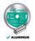 A180TCT-54CS - 180mm x 54T x 20mm Aluminium Circular Saw Blade