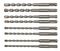 DT60300-QZ - SDS-Plus Drill Bit Set, 8 Piece