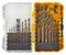 DT70729-QZ - FlexTorq Black & Gold HSS-G Metal Drill Bit Set, 23 Piece