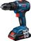 06019H5370 - 18V-55 18V 2x 2Ah Li-Ion Cordless Combi Drill Kit