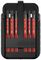 43162 - slimBit VDE Insulated Slotted, Phillips, Pozidriv, Plus/Minus & Torx Screwdriver Bit Set, 13 Piece