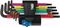 05024179001 - 967/9 TX Multicolour HF 1, Torx Key Set with Holding Function, 9 Piece