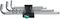05073391001 - Chrome Plated Hex-Plus Hex Key Set, 9 Piece - 950/9