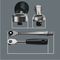 05004047001 - 3/8" Zyklop Metal Push Ratchet & Socket Set, 29 Piece - 8100 SB 7