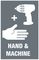 05003974001 - Zyklop Imperial Hex-Plus Bit Socket Set with Holding Function for 3/8" Sockets, 8 Piece - Belt B Imperial 1