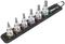 05003996001 - Zyklop Hex-Plus Bit Socket Set with Holding Function for 1/2" Sockets, 6 Piece - Belt C 2