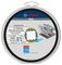 2608619267 - 5" (125mm x 1mm x 22.23mm) Angle Grinder X-LOCK Inox Cutting Discs, 10 Pack