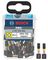 2607002806 - T25 x 25mm Torx Impact Control Screwdriver Bits, 25 Pack