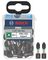 2607002804 - PZ2 x 25mm Pozidriv Impact Control Screwdriver Bits, 25 Pack