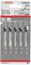 2608630031 - T 101 AO Wood Clean Cut Jigsaw Blades, 5 Pack