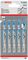 2608631014 - T 118 B Basic for Metal Straight Cut Jigsaw Blades, 3 Pack