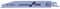 2608654402 - S 123 XF 150mm 8-18TPI Progressor for Fast Cuts in Metal Reciprocating Saw Blades, 5 Pack