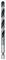 2608577530 - 6.8mm x 109mm HSS Twist PointTeQ Drill Bit with Hex Shank