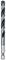 2608577532 - 7.5mm x 109mm HSS Twist PointTeQ Drill Bit with Hex Shank