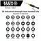 32307 - 27-in-1 Multi-Bit Tamperproof Security Screwdriver
