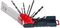 109154 - Mixed Drill Bit Set for Metal, Masonry & Wood, 9 Piece