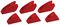 86 09 300 V01 - Protective Jaws for 86 XX 300 Pliers Wrench, 3 Pairs