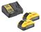 DCK2050H2T-GB - 18V XR 2x 5Ah Powerstack Batteries Li-Ion Cordless Brushless Combi Drill & Impact Driver Twin Kit