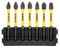 DT70818-QZ - 57mm FlexTorq Extreme Phillips Screwdriver Bit Bar Set, 7 Piece