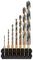 DT70831-QZ - Hex Shank Black & Gold Drill Bit Bar Set, 7 Piece